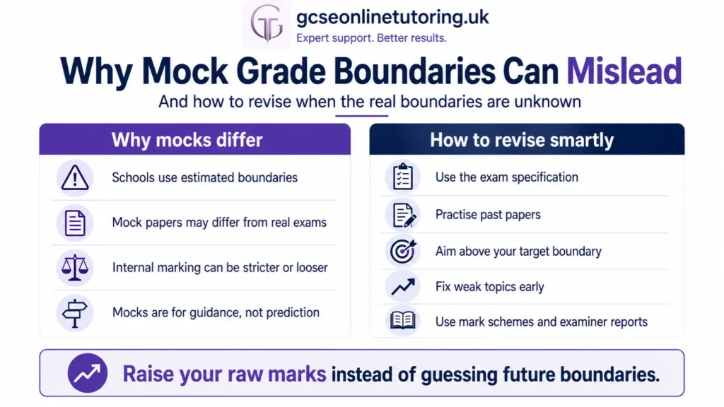 Why Mock GCSE Grade Boundaries Can Mislead