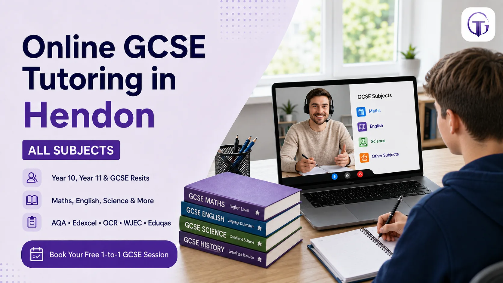 Online GCSE tutoring in Hendon for Year 10, Year 11 and resit students