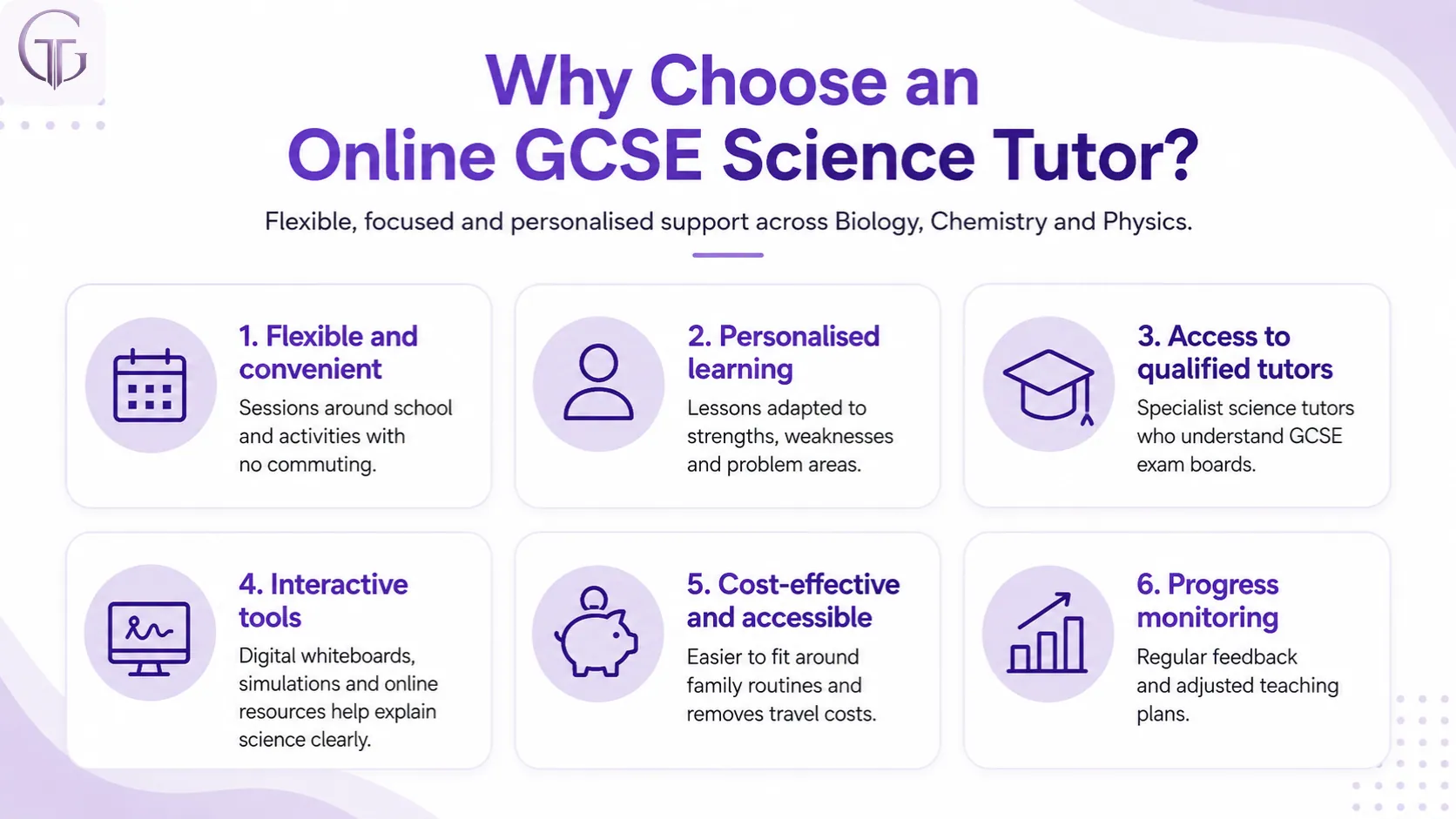 Why choose an online GCSE Science tutor for flexible science support from home