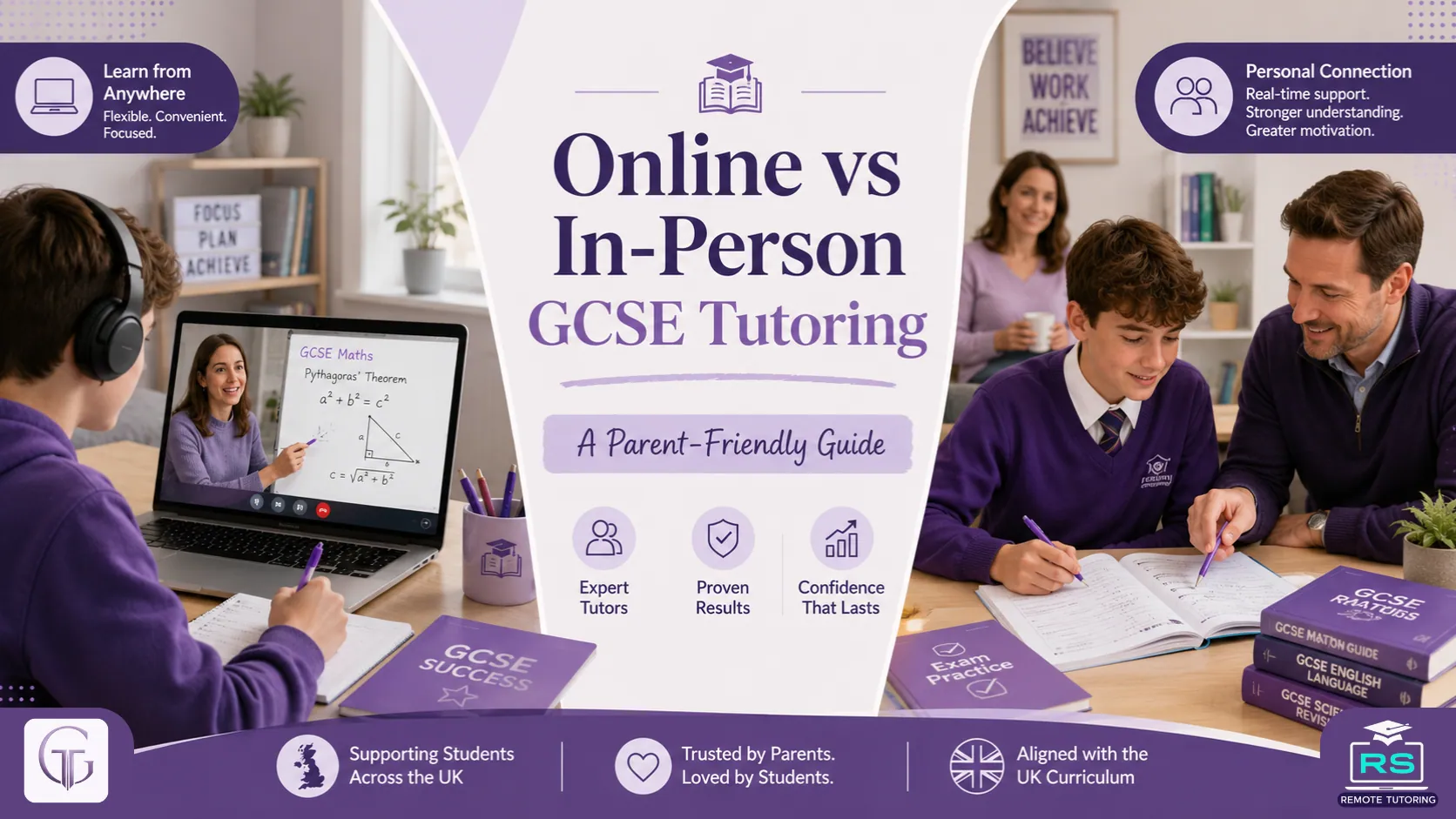 Online vs In-Person GCSE Tutoring Parent Guide