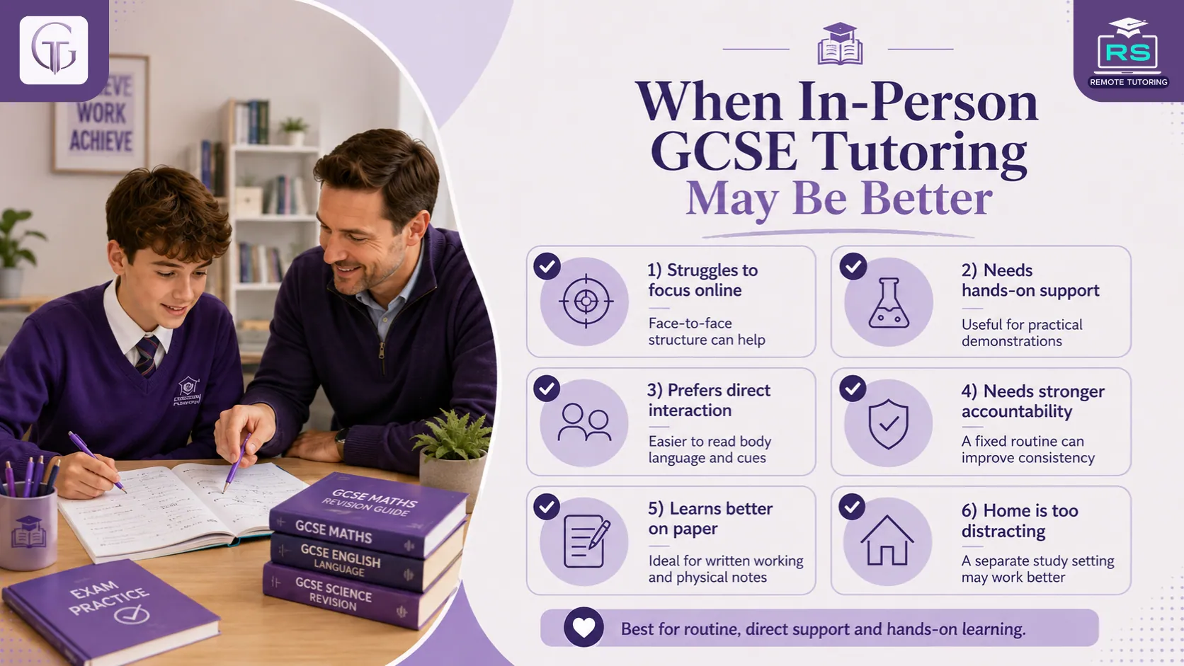 When In-Person GCSE Tutoring May Be Better