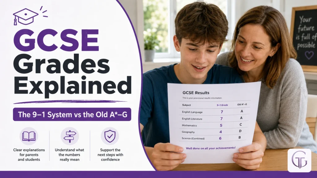 GCSE Grades Explained: The 9–1 System vs the Old A*–G